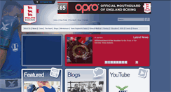 Desktop Screenshot of englandboxing.org
